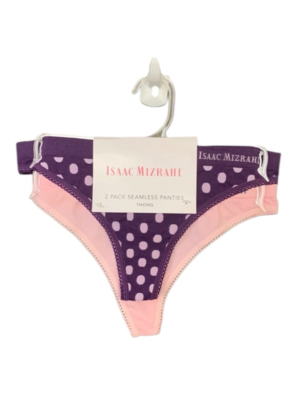 Isaac Mizrahi Seamless Thong Size Small Panties 2 Pack